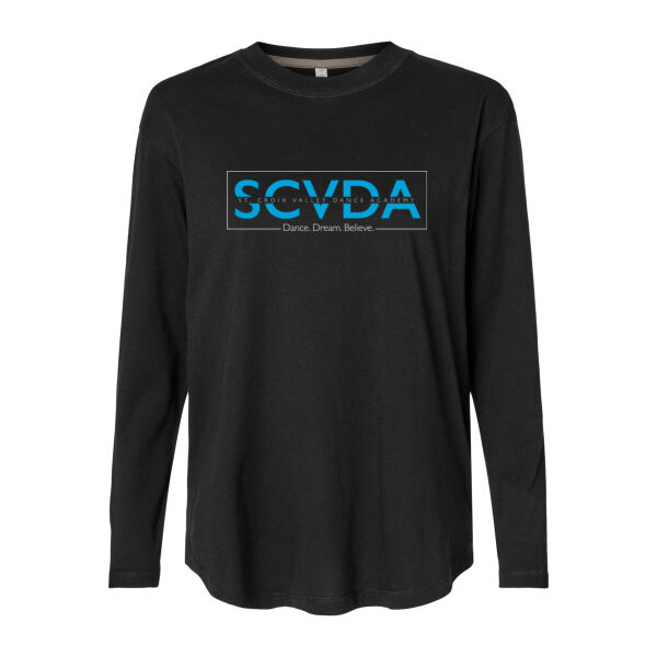 LAT - Women's Fine Jersey Long Sleeve Tee - Printed Logo Thumbnail