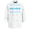 Eight Knot Button Chef Coat with Thermometer Pocket Thumbnail