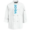 Eight Knot Button Chef Coat with Thermometer Pocket Thumbnail